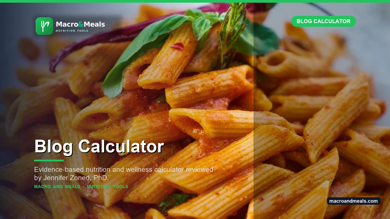 Nutrition Blog Visual Guide