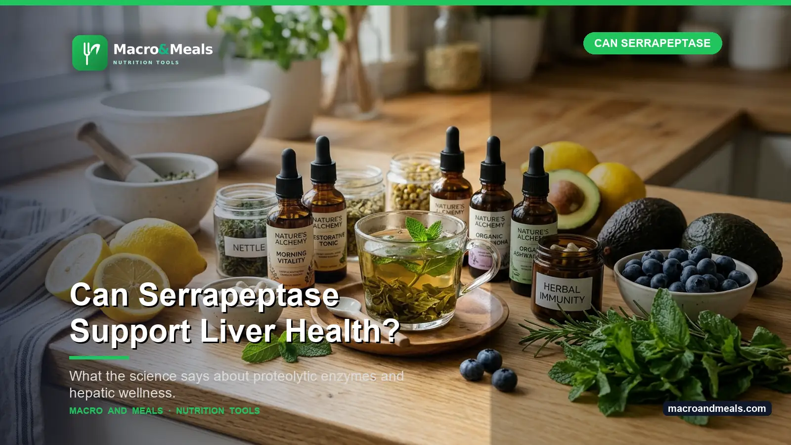 Can Serrapeptase Support Liver Health?