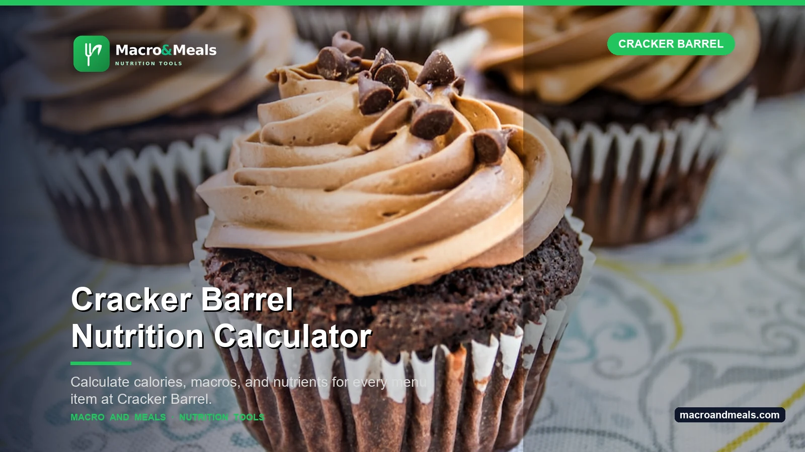 Cracker Barrel Nutrition Calculator Visual Guide