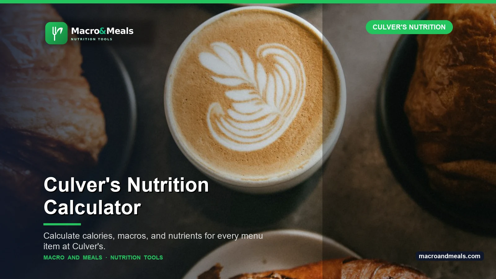 Culver's Nutrition Calculator Visual Guide