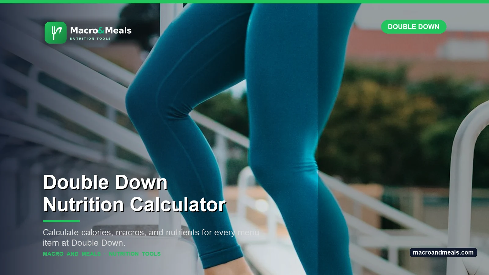 Double Down Nutrition Calculator Visual Guide
