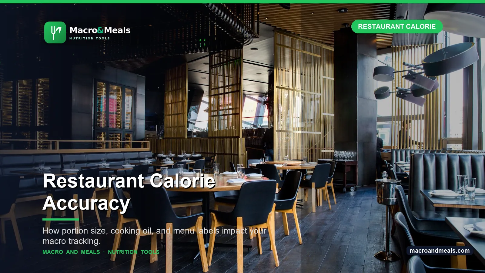 How Accurate Are Restaurant Calorie Counts?