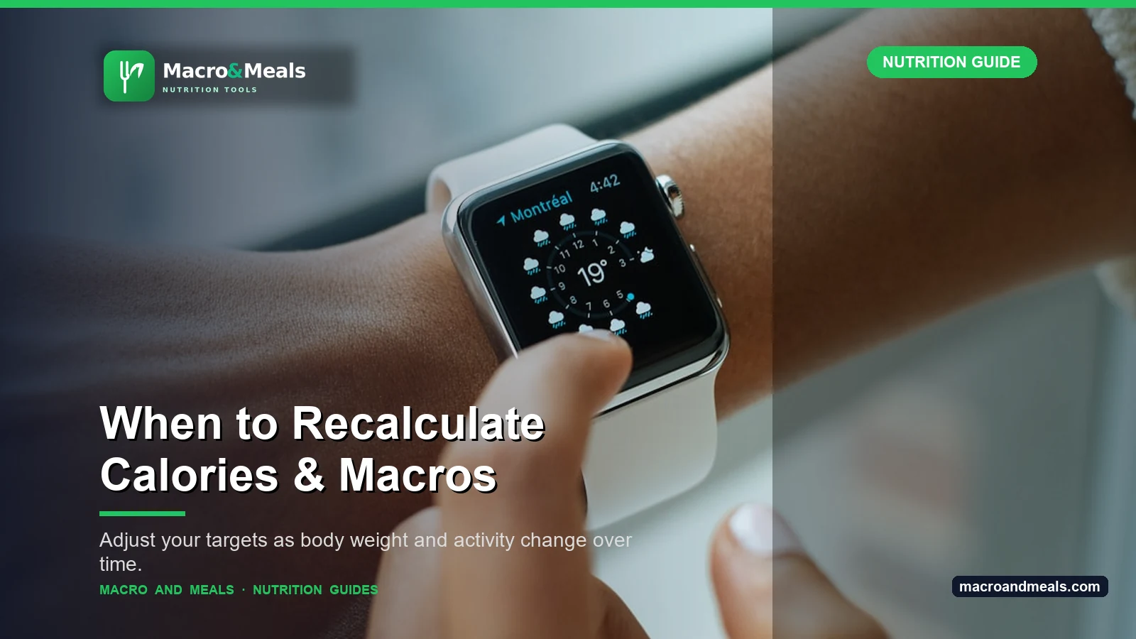 How Often Should You Recalculate Calories and Macros?