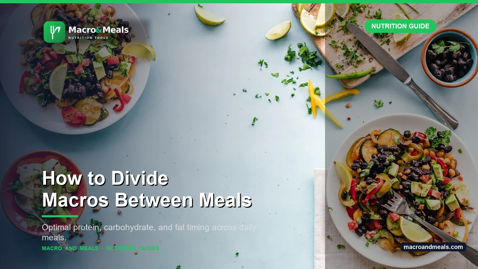 How to Divide Your Daily Macros Between Meals