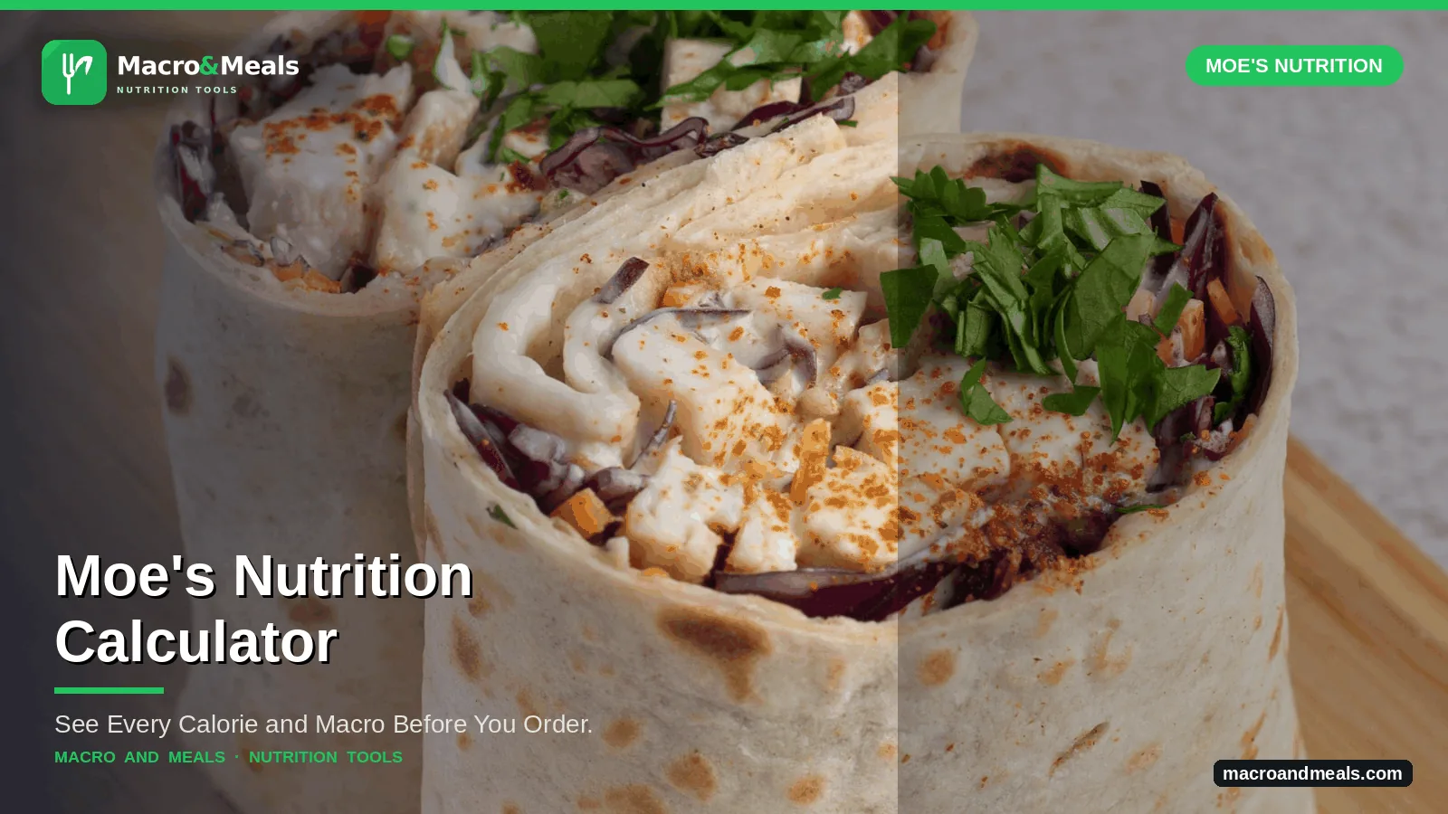 Moes Nutrition Calculator