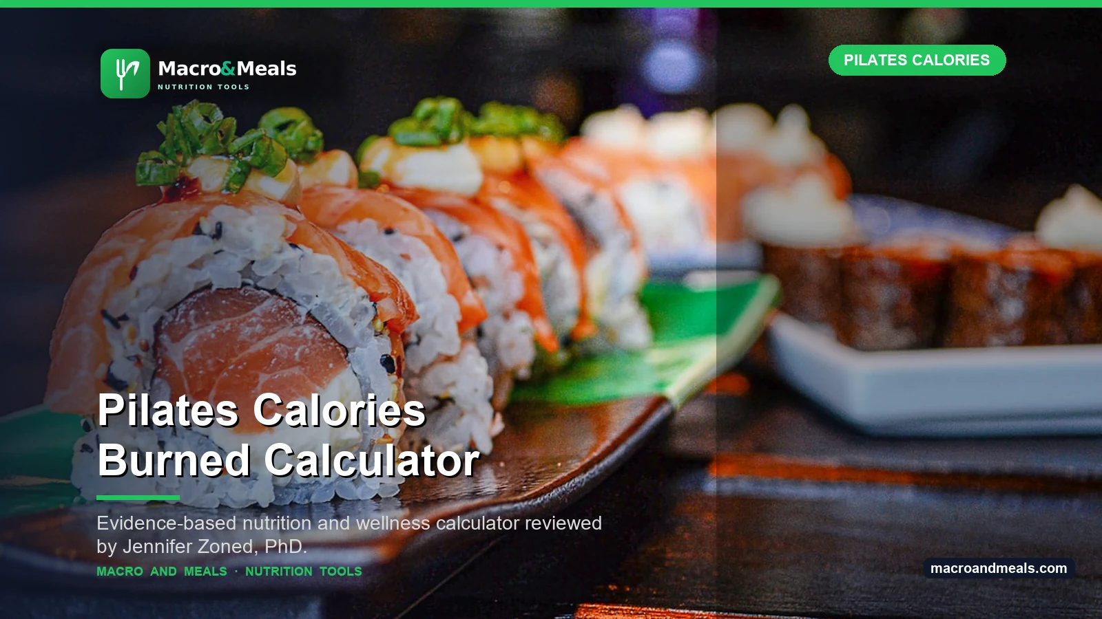 Pilates Calories Burned Calculator Visual Guide
