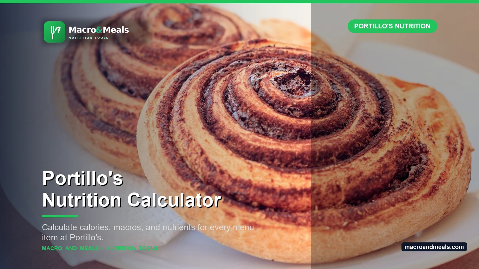 Portillo's Nutrition Calculator Visual Guide