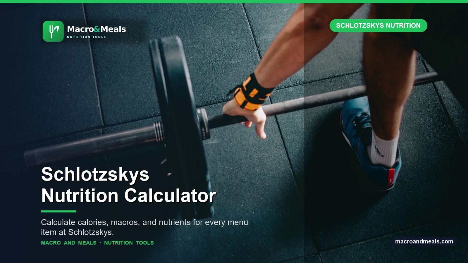 Schlotzskys Nutrition Calculator Visual Guide
